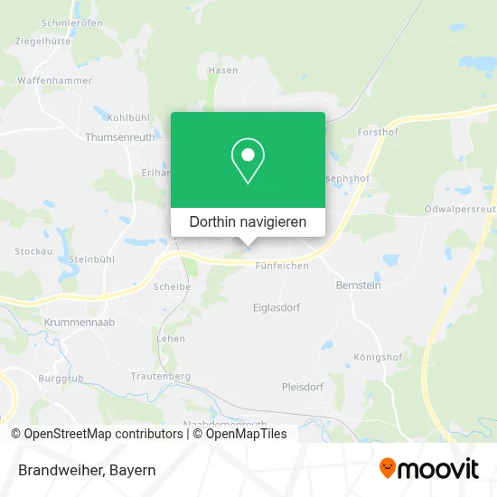 Brandweiher Karte