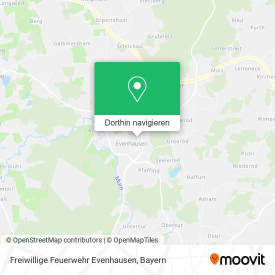 Freiwillige Feuerwehr Evenhausen Karte