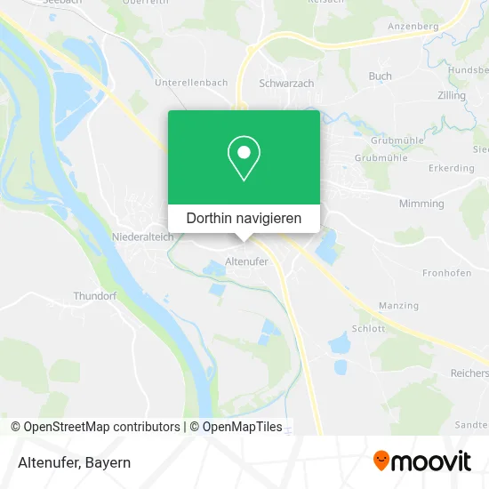 Altenufer Karte