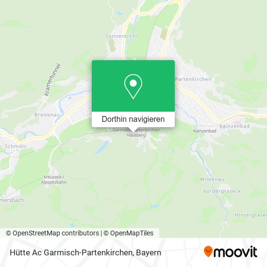 Hütte Ac Garmisch-Partenkirchen Karte