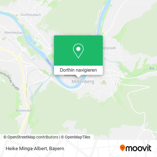 Heike Minga-Albert Karte