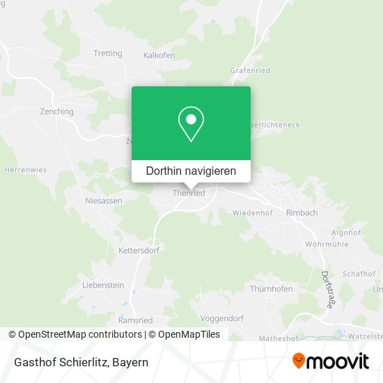 Gasthof Schierlitz Karte