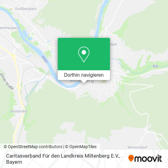 Caritasverband Für den Landkreis Miltenberg E.V. Karte