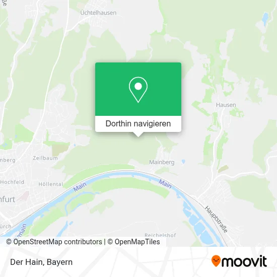 Der Hain Karte