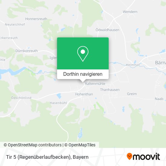 Tir 5 (Regenüberlaufbecken) Karte
