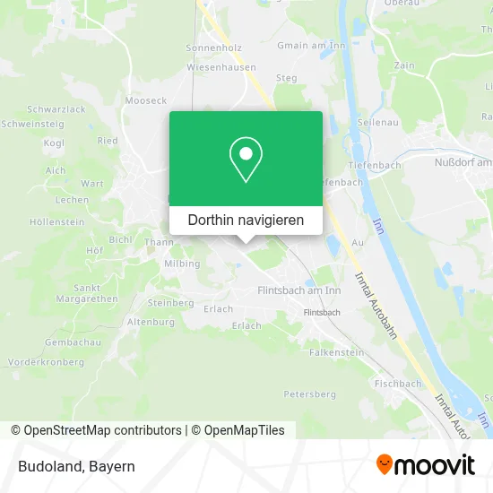 Budoland Karte