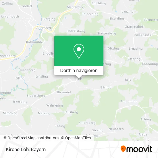 Kirche Loh Karte