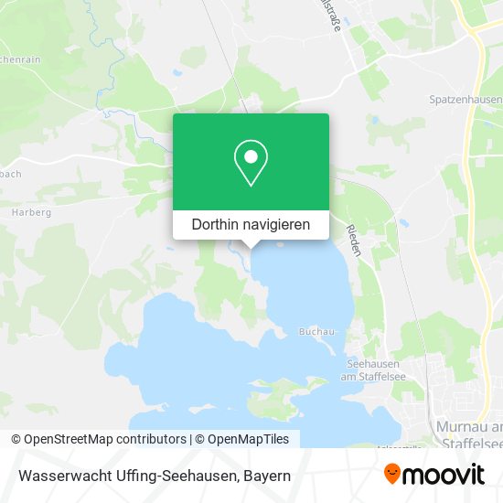 Wasserwacht Uffing-Seehausen Karte