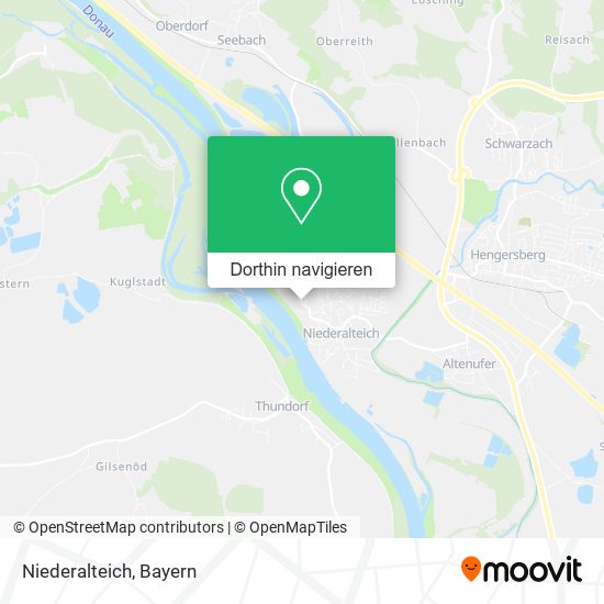 Niederalteich Karte