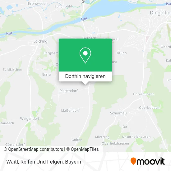 Waitl, Reifen Und Felgen Karte