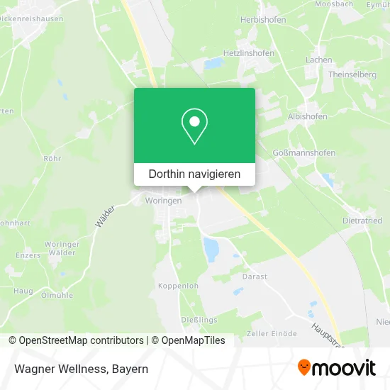 Wagner Wellness Karte