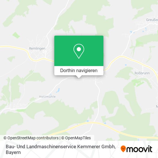 Bau- Und Landmaschinenservice Kemmerer Gmbh Karte