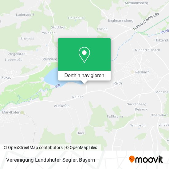 Vereinigung Landshuter Segler Karte