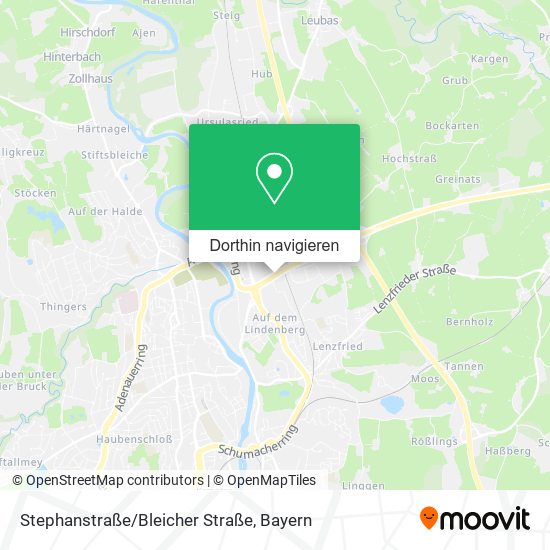 Stephanstraße/Bleicher Straße Karte