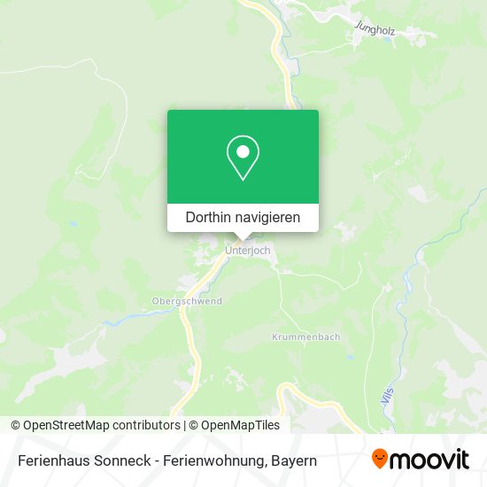 Ferienhaus Sonneck - Ferienwohnung Karte