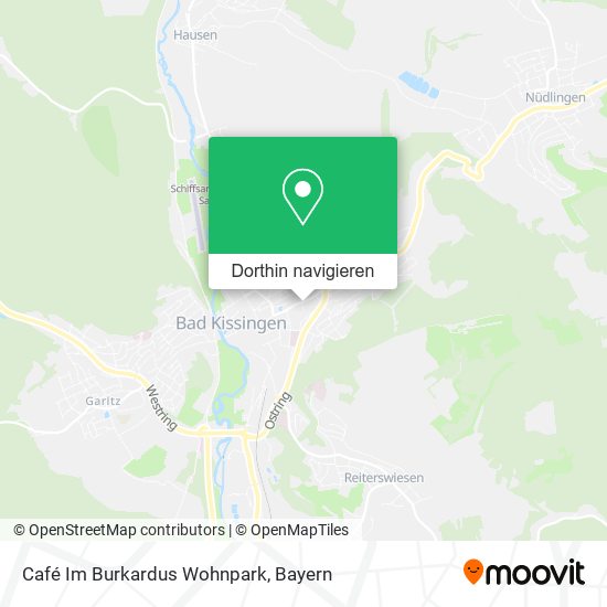 Café Im Burkardus Wohnpark Karte