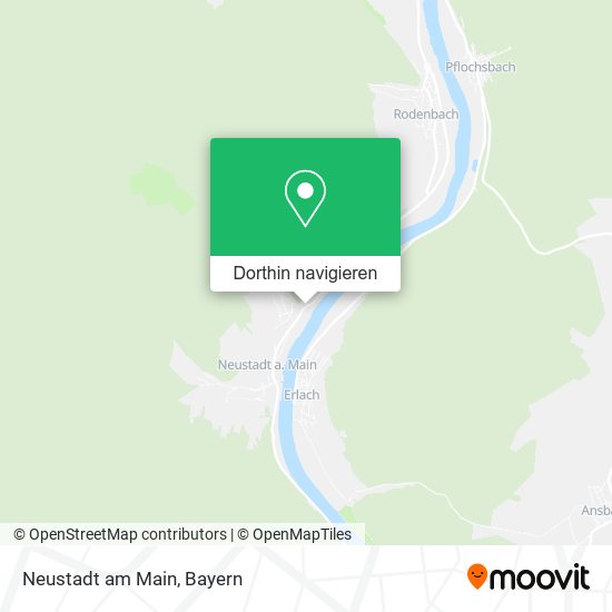Neustadt am Main Karte