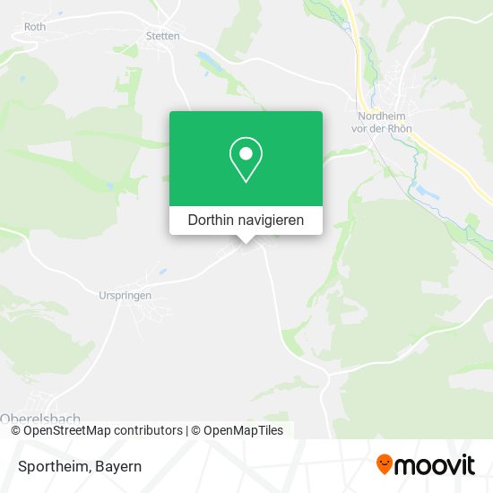 Sportheim Karte