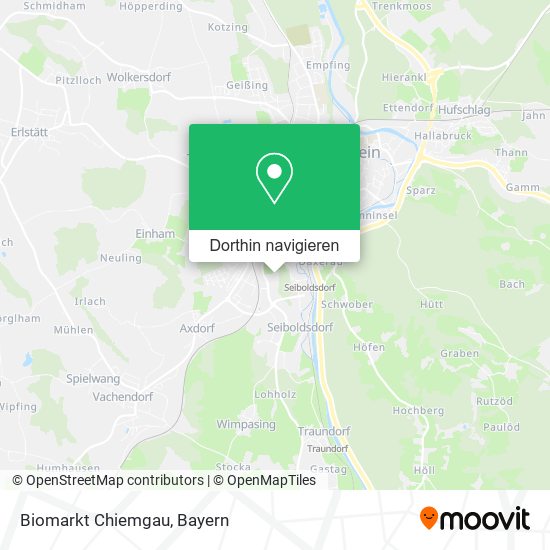 Biomarkt Chiemgau Karte