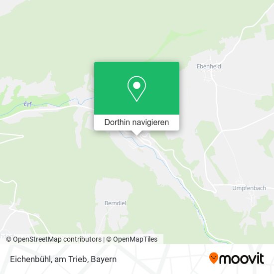 Eichenbühl, am Trieb Karte