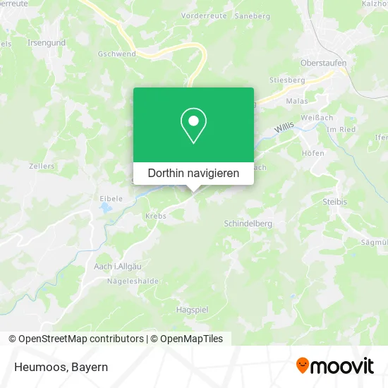 Heumoos Karte