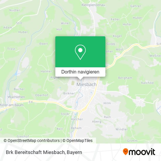 Brk Bereitschaft Miesbach Karte