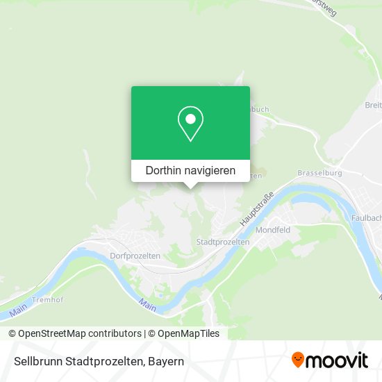 Sellbrunn Stadtprozelten Karte