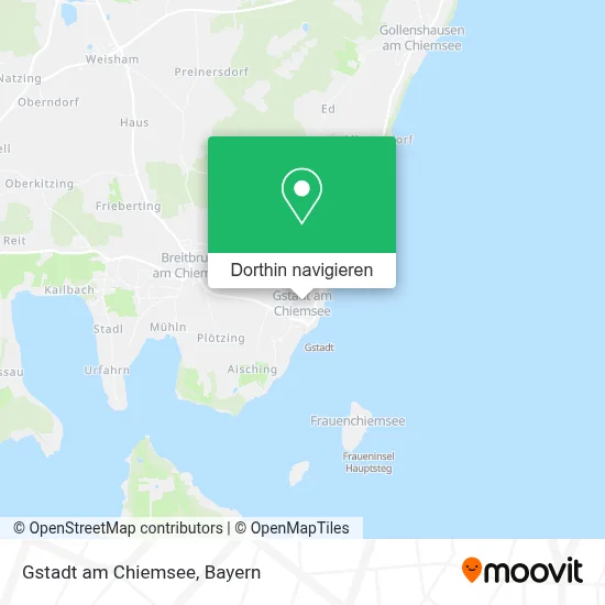 Gstadt am Chiemsee Karte