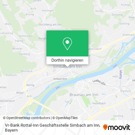 Vr-Bank Rottal-Inn Geschäftsstelle Simbach am Inn Karte