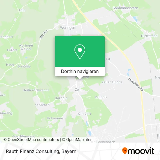 Rauth Finanz Consulting Karte