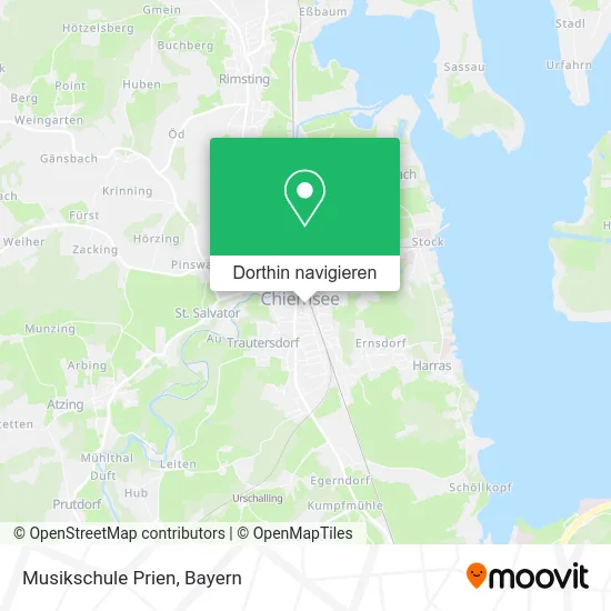 Musikschule Prien Karte