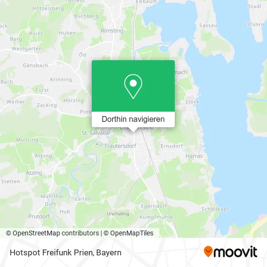 Hotspot Freifunk Prien Karte