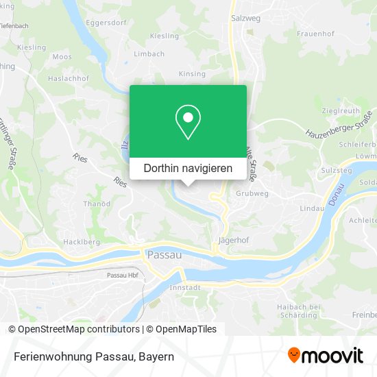 Ferienwohnung Passau Karte