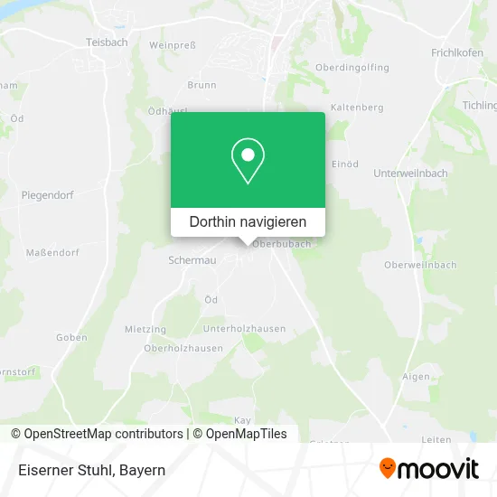 Eiserner Stuhl Karte