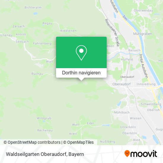 Waldseilgarten Oberaudorf Karte