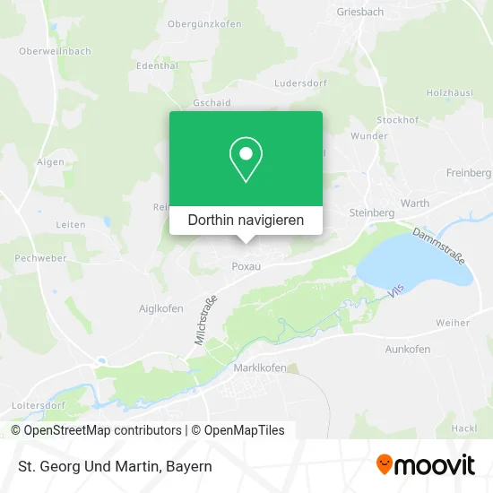 St. Georg Und Martin Karte