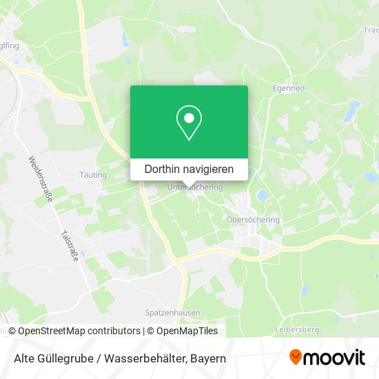 Alte Güllegrube / Wasserbehälter Karte
