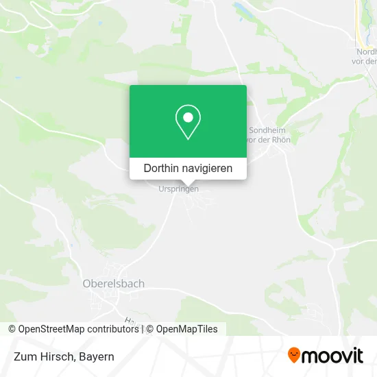 Zum Hirsch Karte