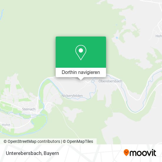 Unterebersbach Karte