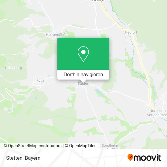 Stetten Karte