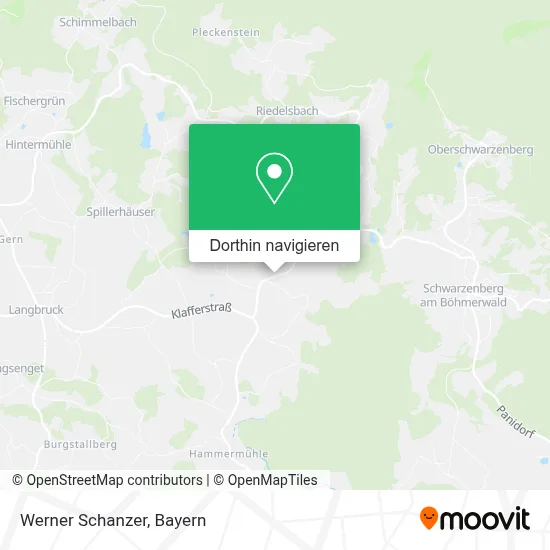 Werner Schanzer Karte