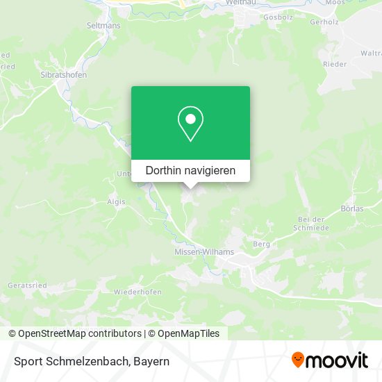 Sport Schmelzenbach Karte