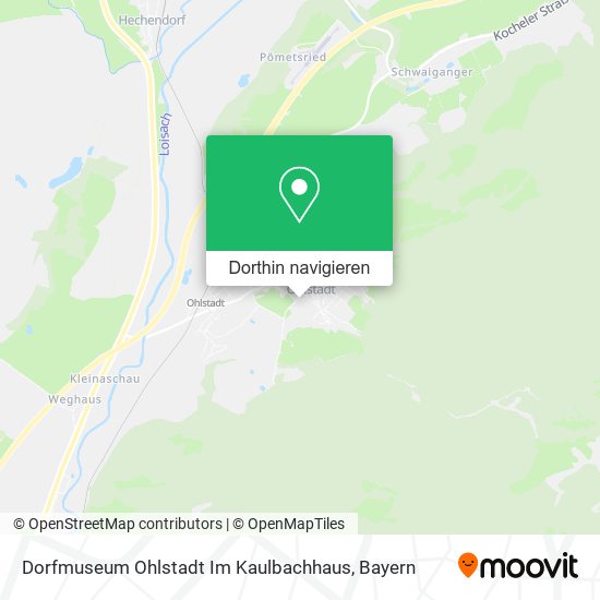 Dorfmuseum Ohlstadt Im Kaulbachhaus Karte
