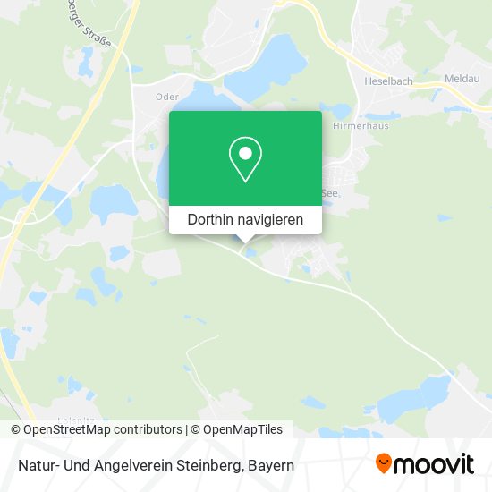 Natur- Und Angelverein Steinberg Karte