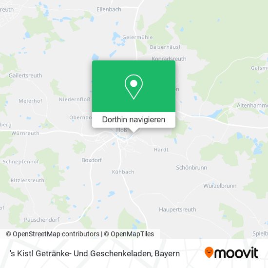 's Kistl Getränke- Und Geschenkeladen Karte