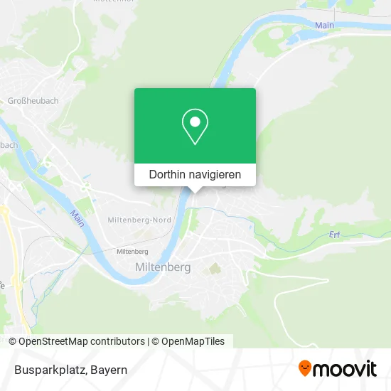 Busparkplatz Karte