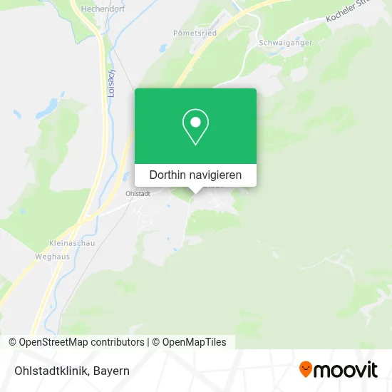 Ohlstadtklinik Karte