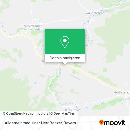 Allgemeinmediziner Herr Baltzer Karte