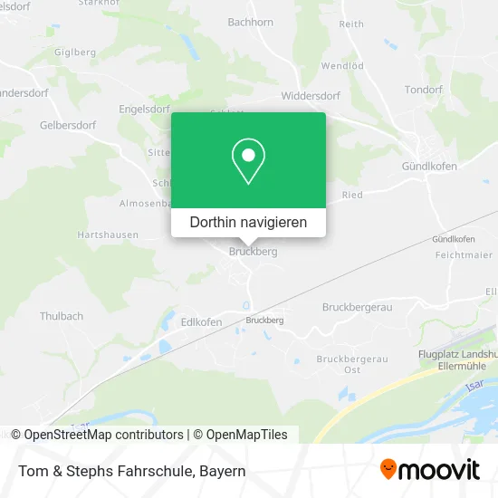 Tom & Stephs Fahrschule Karte