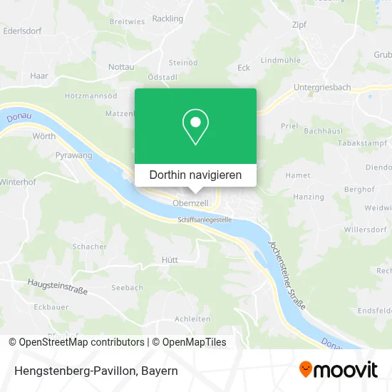 Hengstenberg-Pavillon Karte